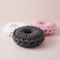 Knitted pillows