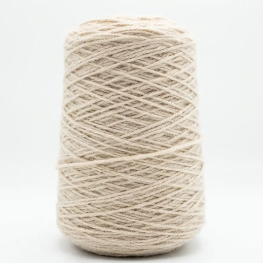 Beige  100% New Zealand Wool Tufting Yarn, 500g Cone