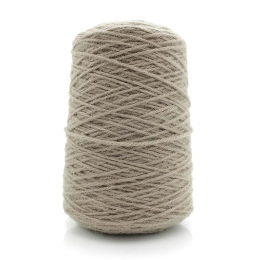 Cappuccino 100% New Zealand Wool Tufting Yarn, 500g Cone