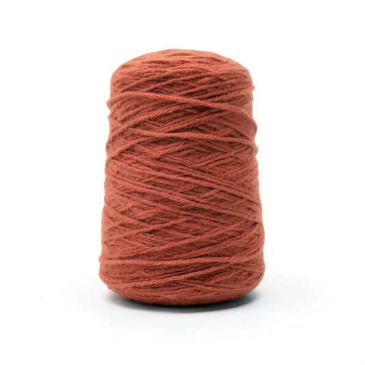 Copper  100% New Zealand Wool Tufting Yarn, 500g Cone