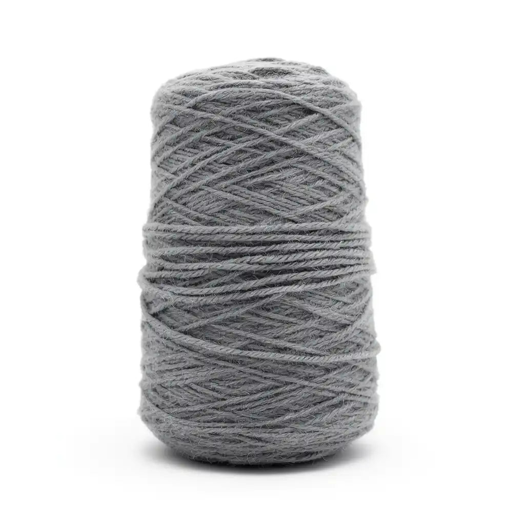Dark grey  100% New Zealand Wool Tufting Yarn, 500g Cone