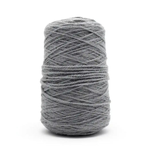 Dark grey  100% New Zealand Wool Tufting Yarn, 500g Cone