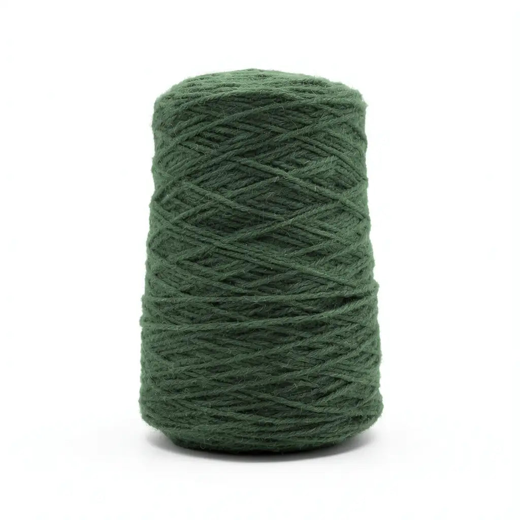 Emerald  100% New Zealand Wool Tufting Yarn, 500g Cone