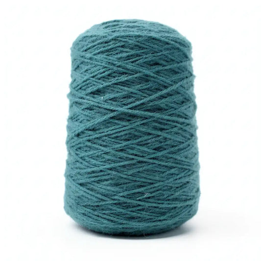 petrol  100% New Zealand Wool Tufting Yarn, 500g Cone