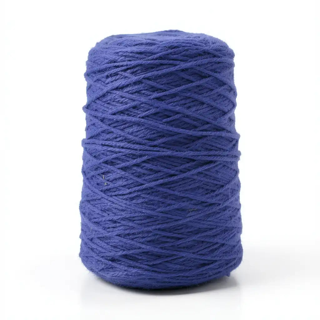 New Zealand royal blue tufting yarn on cone