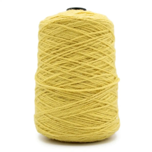 Yellow  100% New Zealand Wool Tufting Yarn, 500g Cone