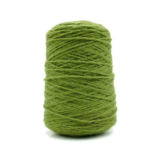 Moss green  100% New Zealand Wool Tufting Yarn, 500g Cone