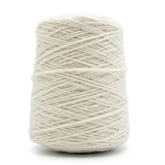 Off white  100% New Zealand Wool Tufting Yarn, 500g Cone